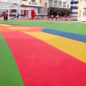 復(fù)合型塑膠跑道